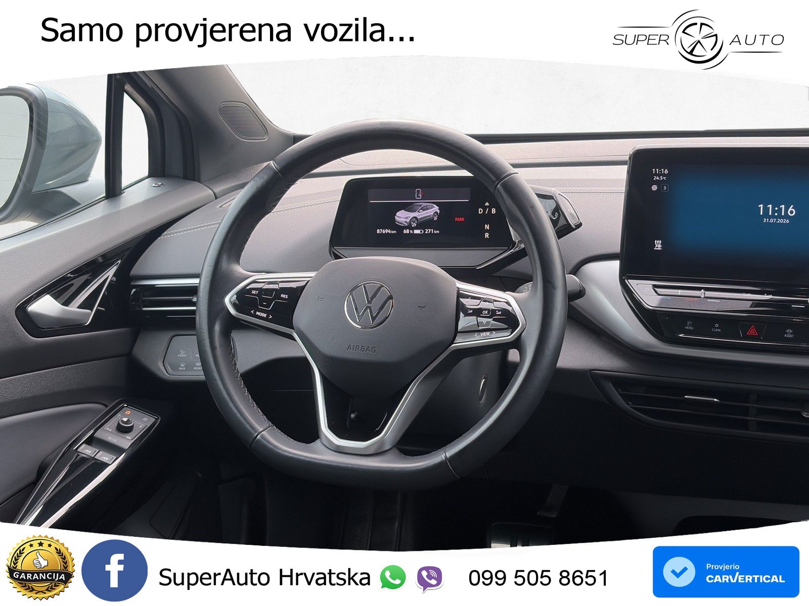 Volkswagen ID.4 Pro Performance 82 kWh (204 KS)