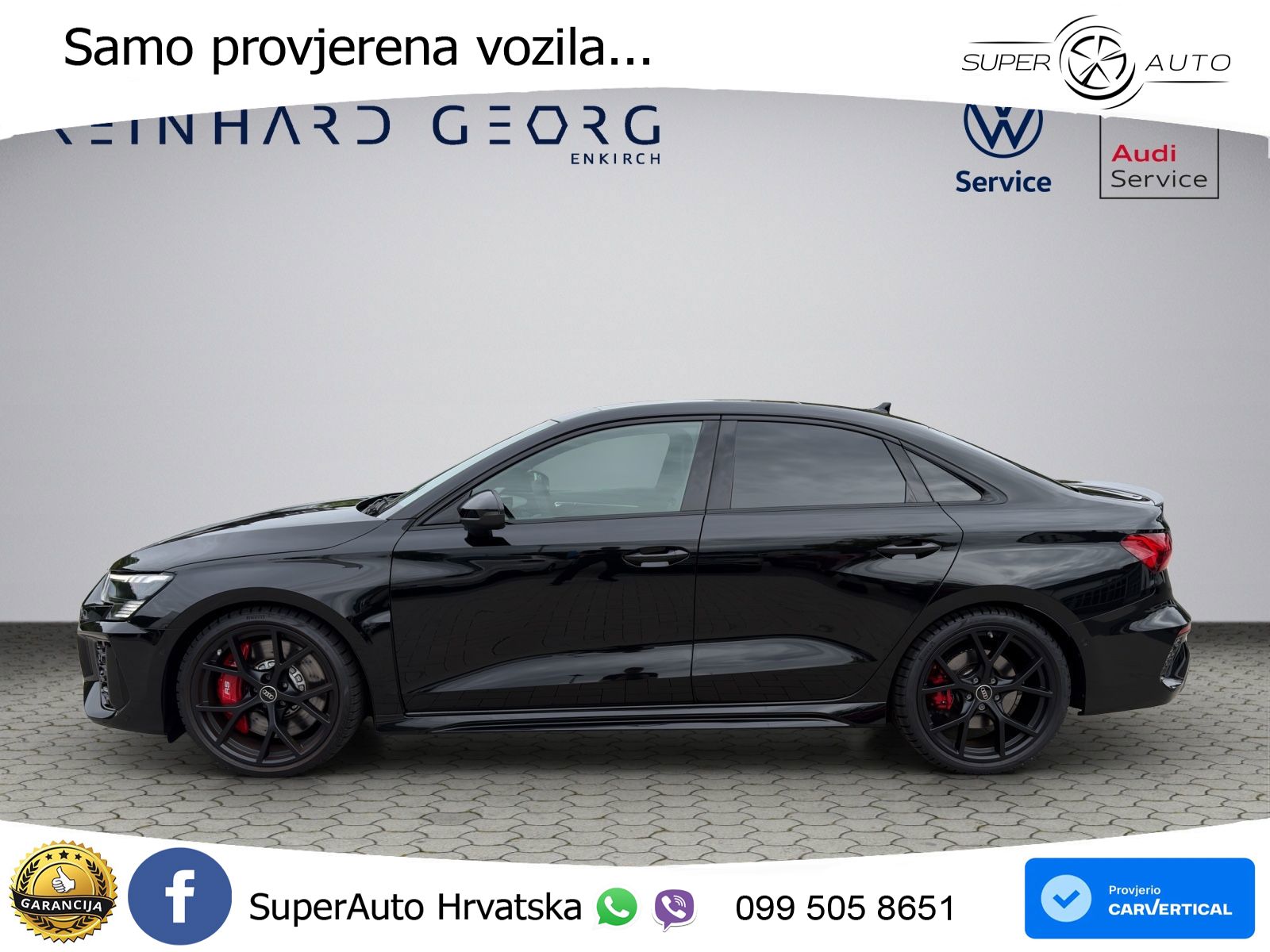 Audi RS3 Sedan 2.5 TFSI (400 KS) quattro S tronic LED+GR SJED+ACC