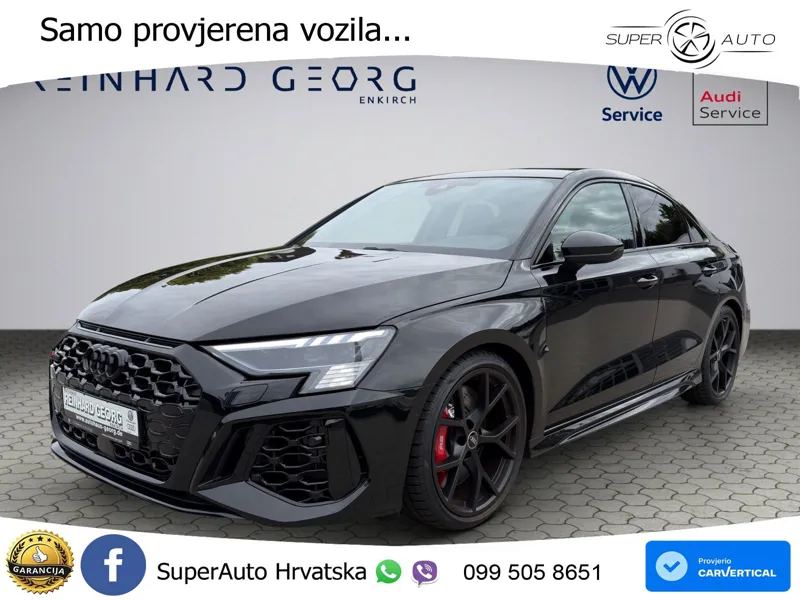 Audi RS3 Sedan 2.5 TFSI (400 KS) quattro S tronic LED+GR SJED+ACC