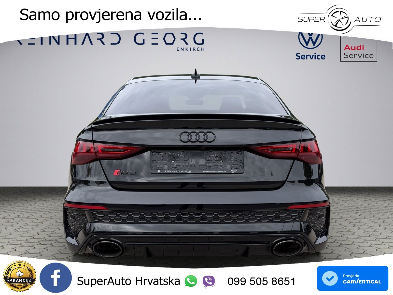 Audi RS3 Sedan 2.5 TFSI (400 KS) quattro S tronic LED+GR SJED+ACC