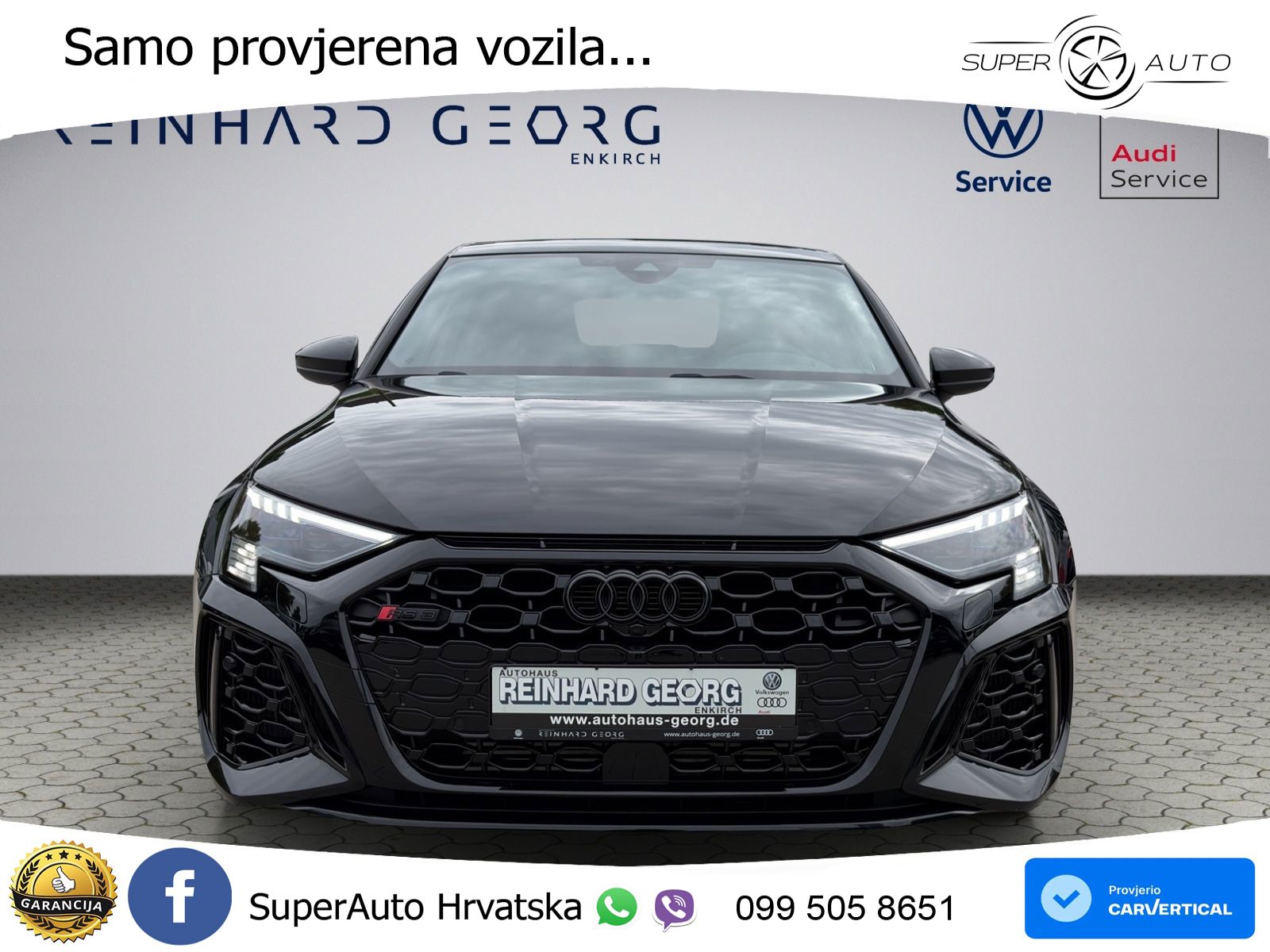 Audi RS3 Sedan 2.5 TFSI (400 KS) quattro S tronic LED+GR SJED+ACC