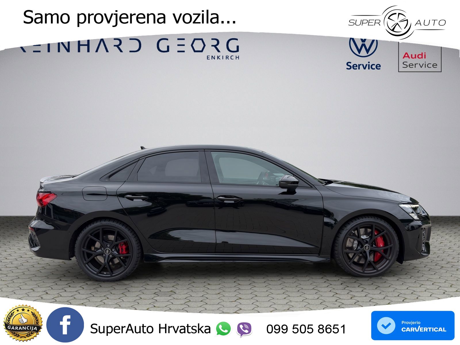 Audi RS3 Sedan 2.5 TFSI (400 KS) quattro S tronic LED+GR SJED+ACC