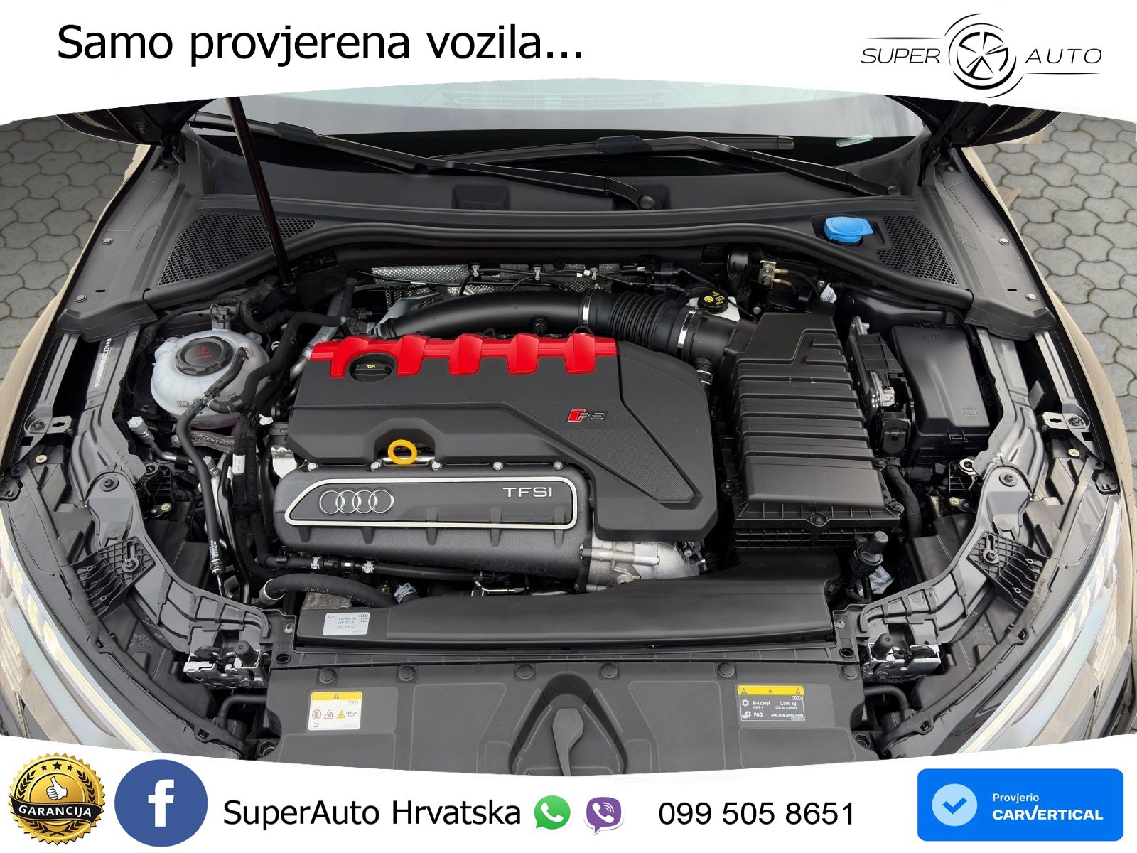 Audi RS3 Sedan 2.5 TFSI (400 KS) quattro S tronic LED+GR SJED+ACC