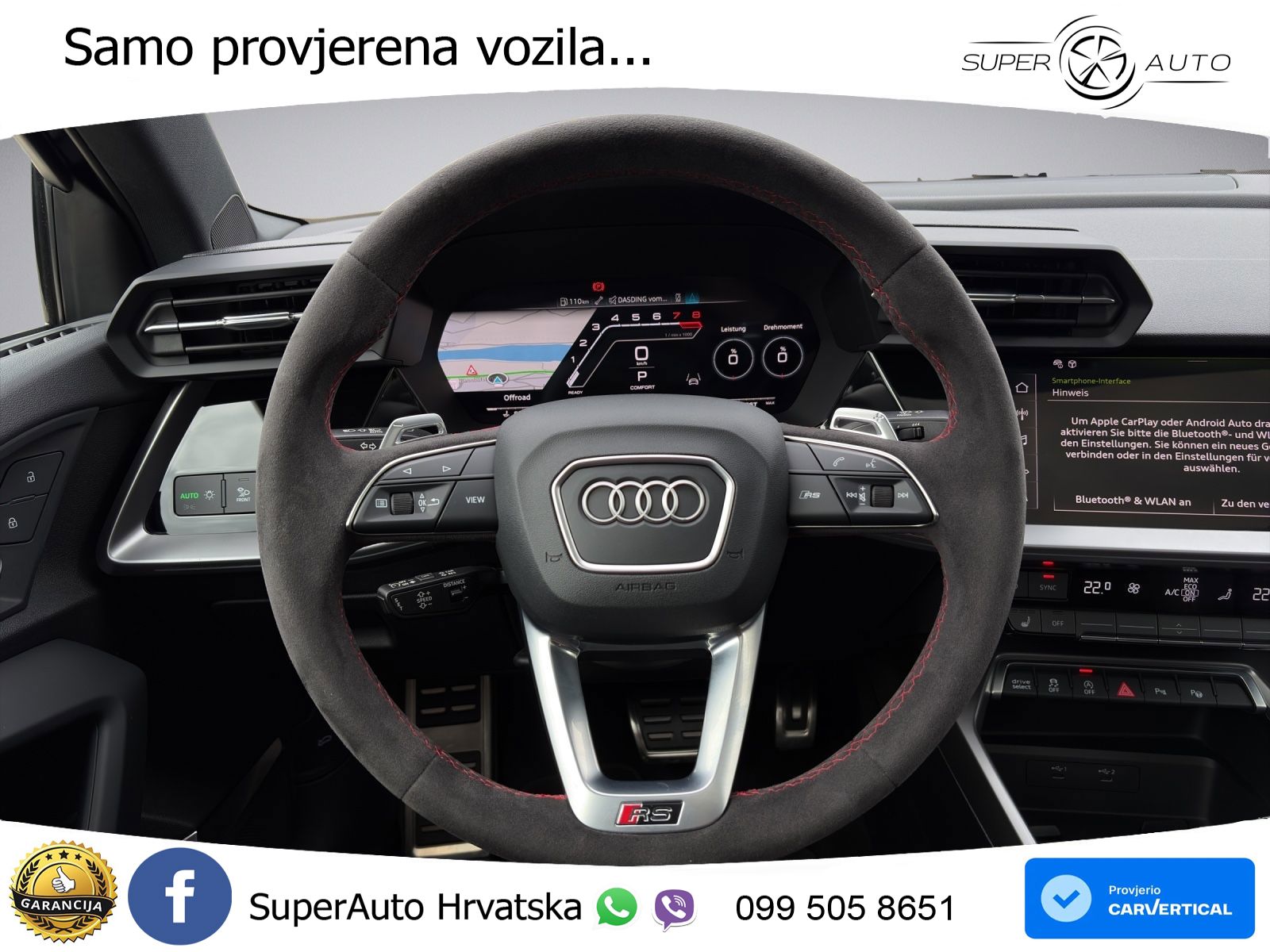 Audi RS3 Sedan 2.5 TFSI (400 KS) quattro S tronic LED+GR SJED+ACC