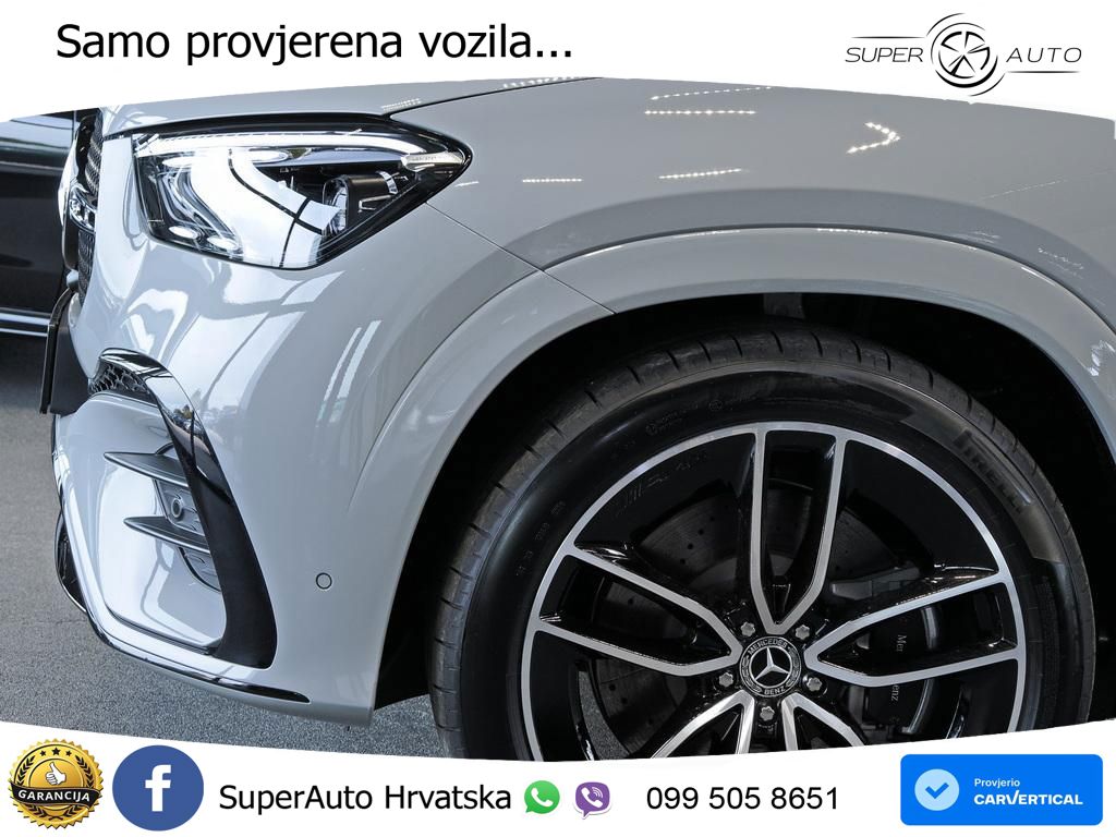Mercedes GLE 450d (367 KS) EQ Boost 4MATIC 9G-TRONIC AMG LED+GR SJED+ACC
