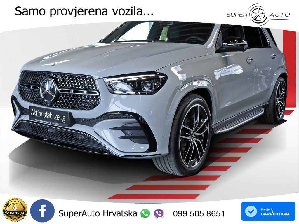 Mercedes GLE 450d (367 KS) EQ Boost 4MATIC 9G-TRONIC AMG LED+GR SJED+ACC