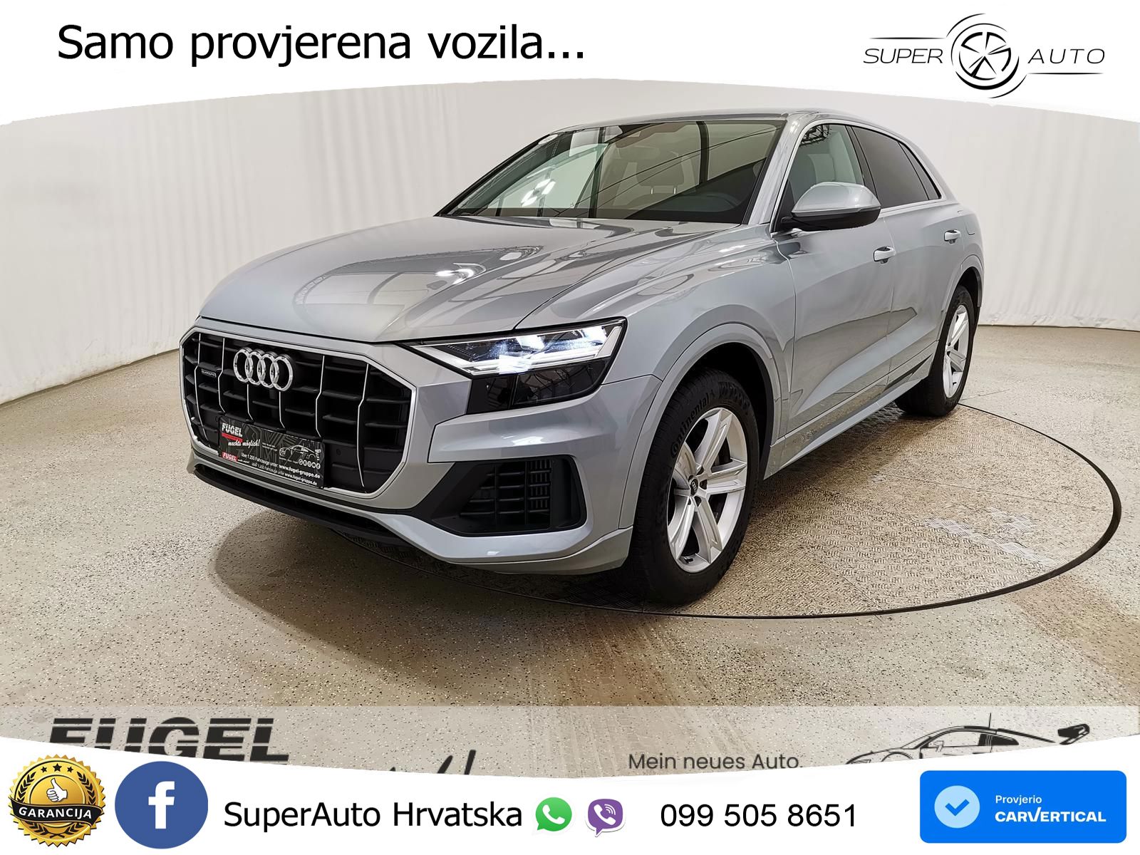 Audi Q8 55 TFSIe V6 (381 KS) quattro tiptronic