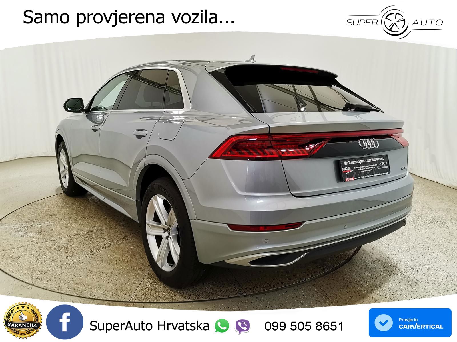 Audi Q8 55 TFSIe V6 (381 KS) quattro tiptronic