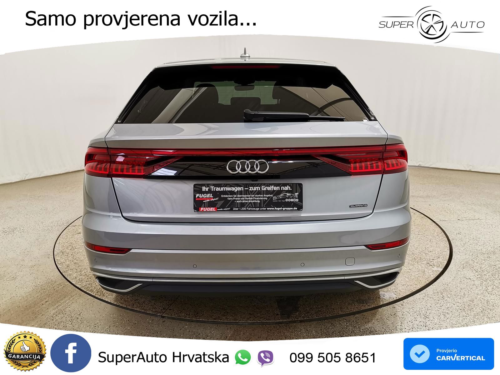 Audi Q8 55 TFSIe V6 (381 KS) quattro tiptronic