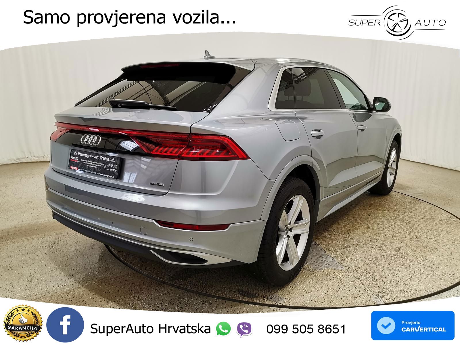 Audi Q8 55 TFSIe V6 (381 KS) quattro tiptronic