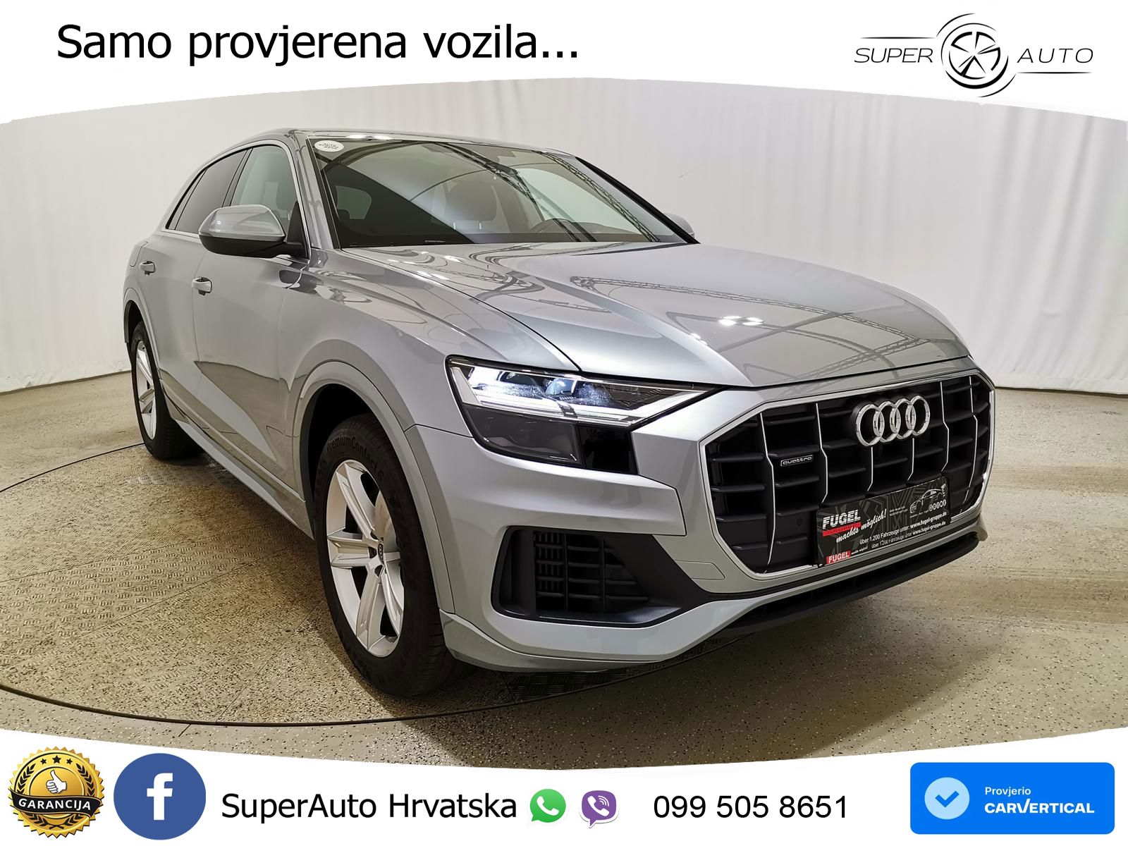Audi Q8 55 TFSIe V6 (381 KS) quattro tiptronic