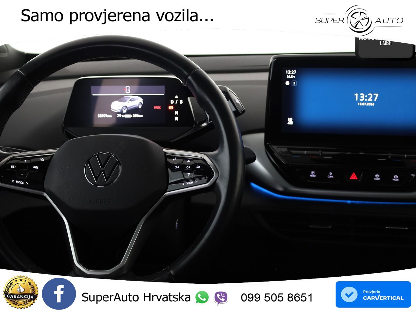 Volkswagen ID.4 Pro Performance 82 kWh (204 KS)
