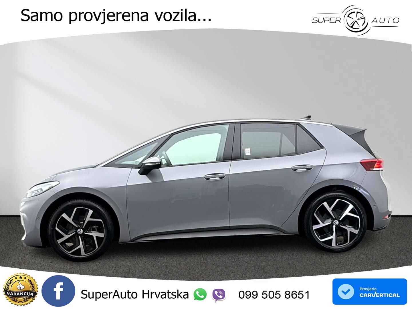 Volkswagen ID.3 Pro 62 kWh (204 KS) LED+GR SJED+ACC