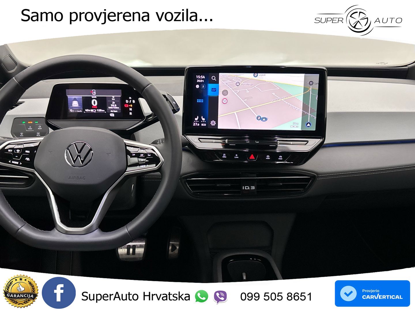 Volkswagen ID.3 Pro 62 kWh (204 KS) LED+GR SJED+ACC