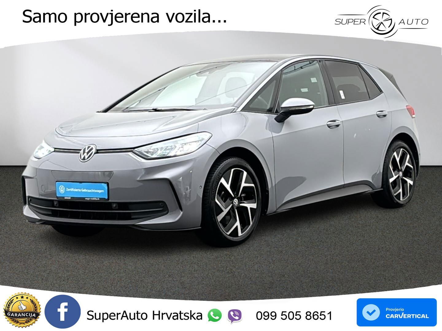 Volkswagen ID.3 Pro 62 kWh (204 KS) LED+GR SJED+ACC