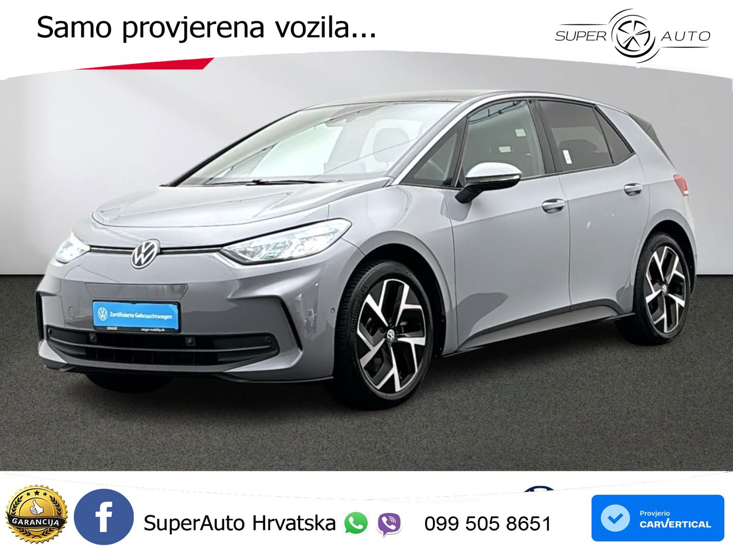 Volkswagen ID.3 Pro 62 kWh (204 KS) LED+GR SJED+ACC