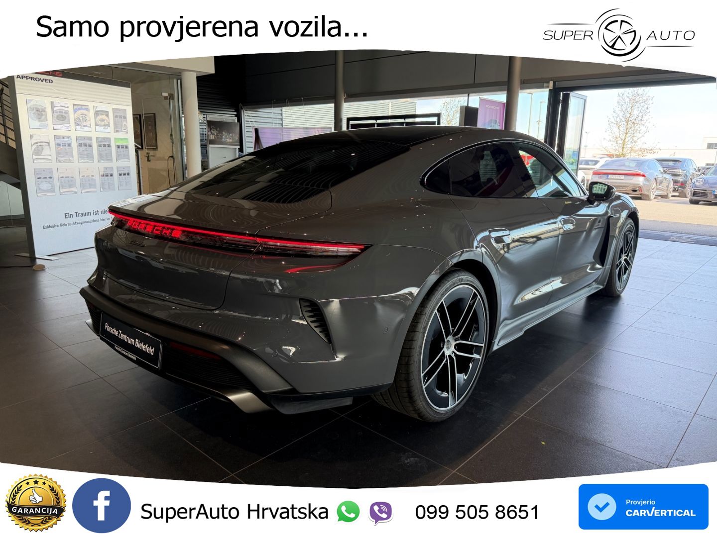 Porsche Taycan Turbo 105 kWh (884 KS)