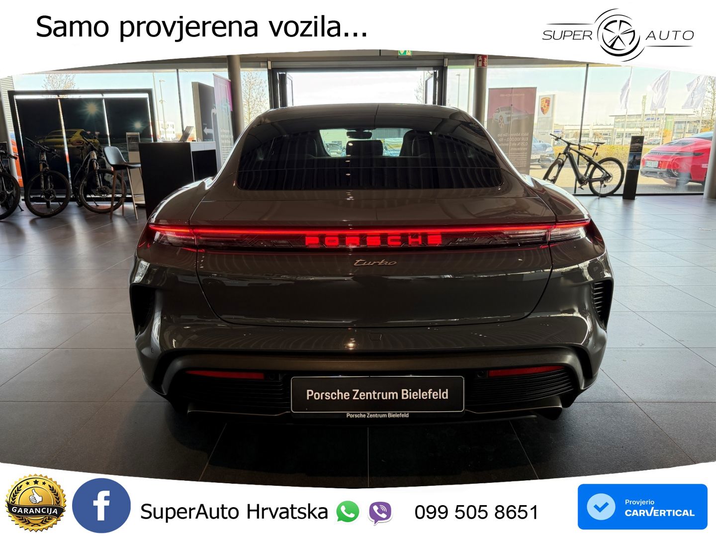 Porsche Taycan Turbo 105 kWh (884 KS)