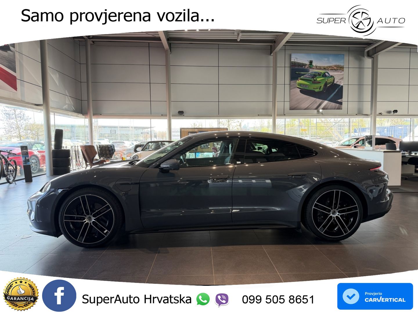 Porsche Taycan Turbo 105 kWh (884 KS)