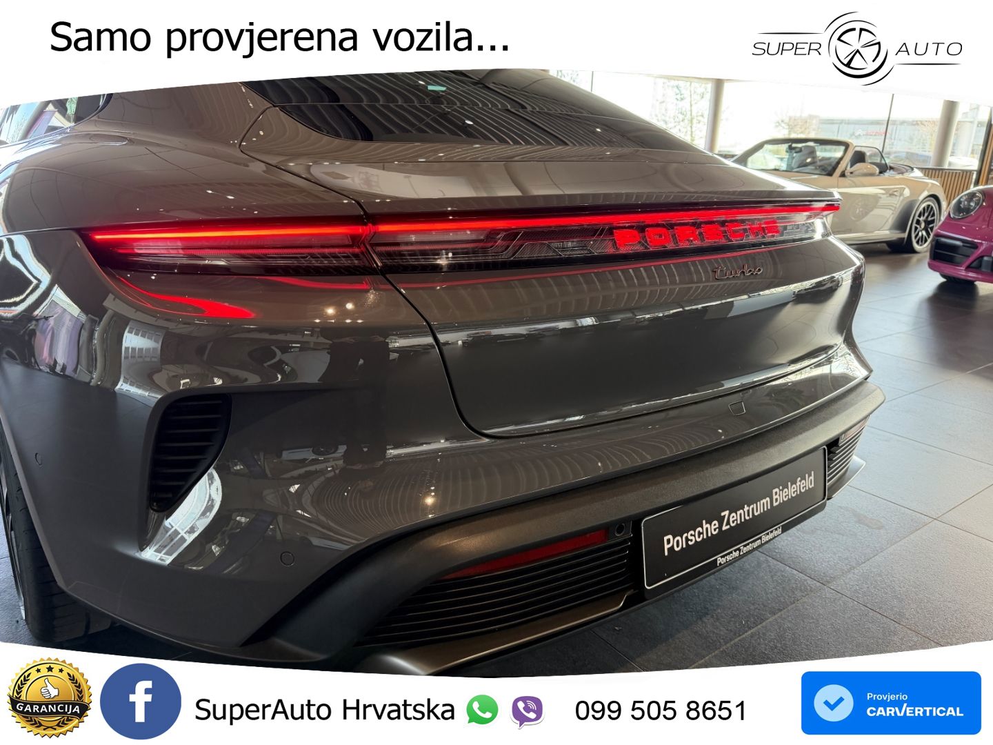 Porsche Taycan Turbo 105 kWh (884 KS)