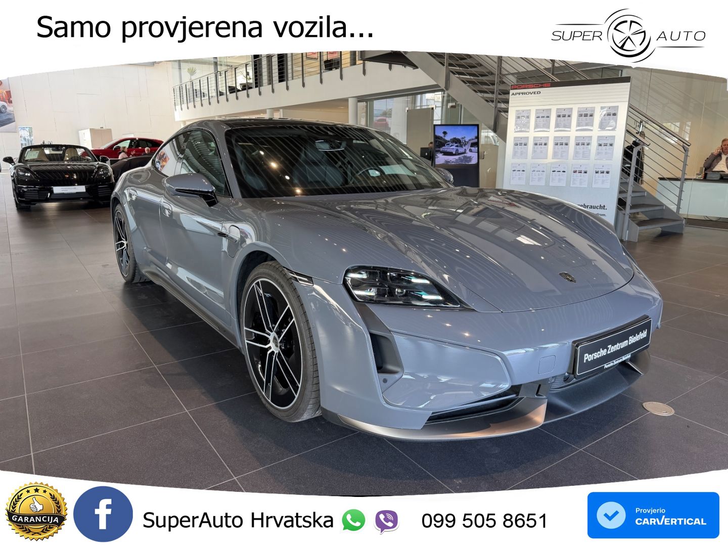 Porsche Taycan Turbo 105 kWh (884 KS)