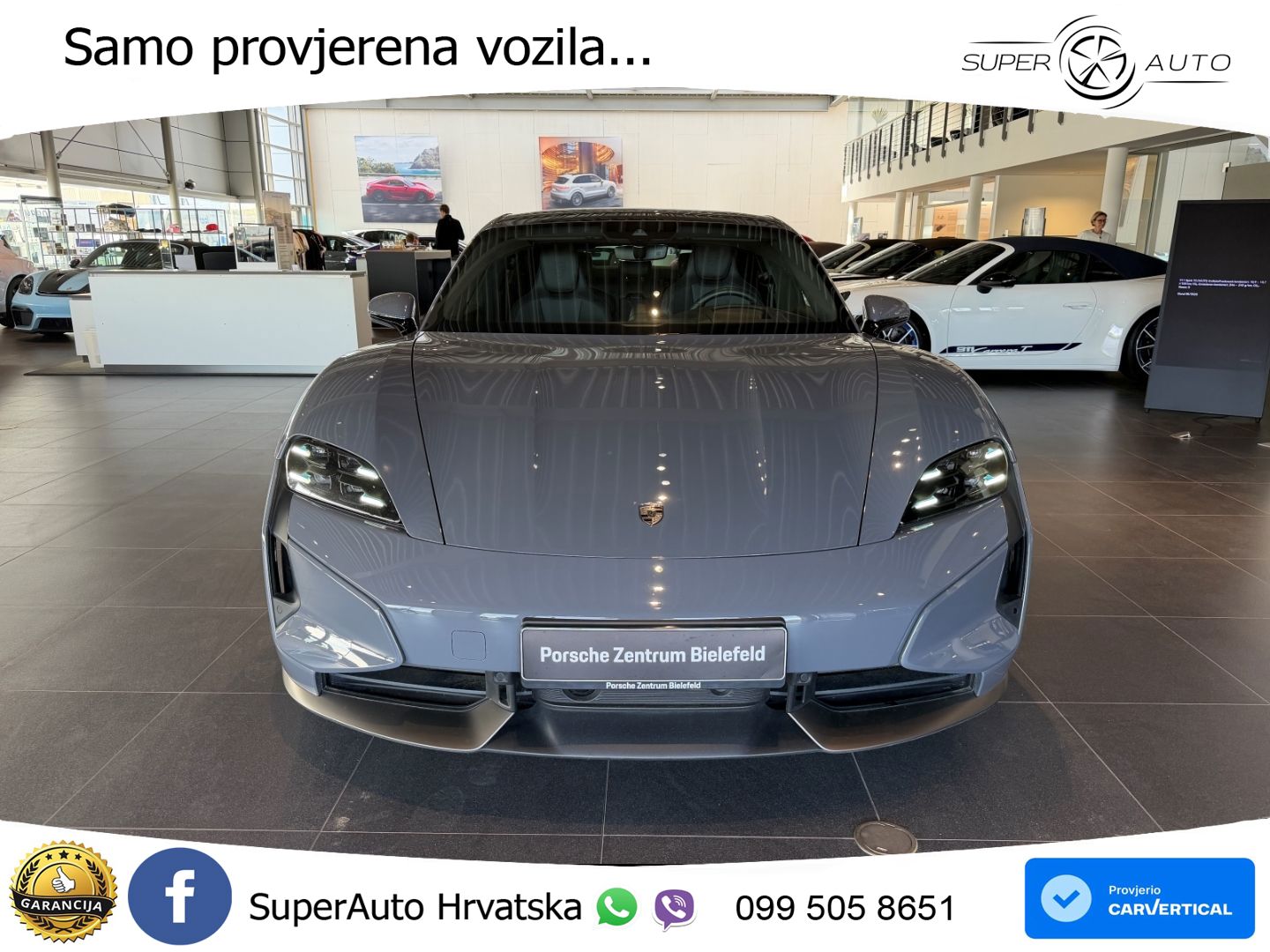 Porsche Taycan Turbo 105 kWh (884 KS)