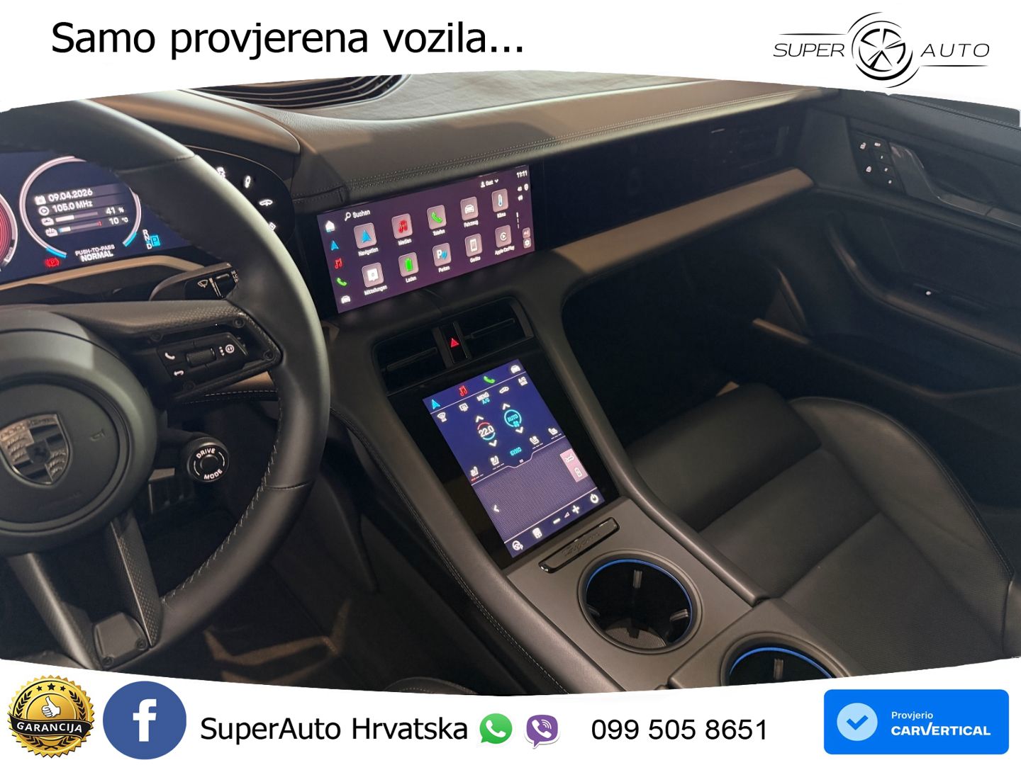 Porsche Taycan Turbo 105 kWh (884 KS)