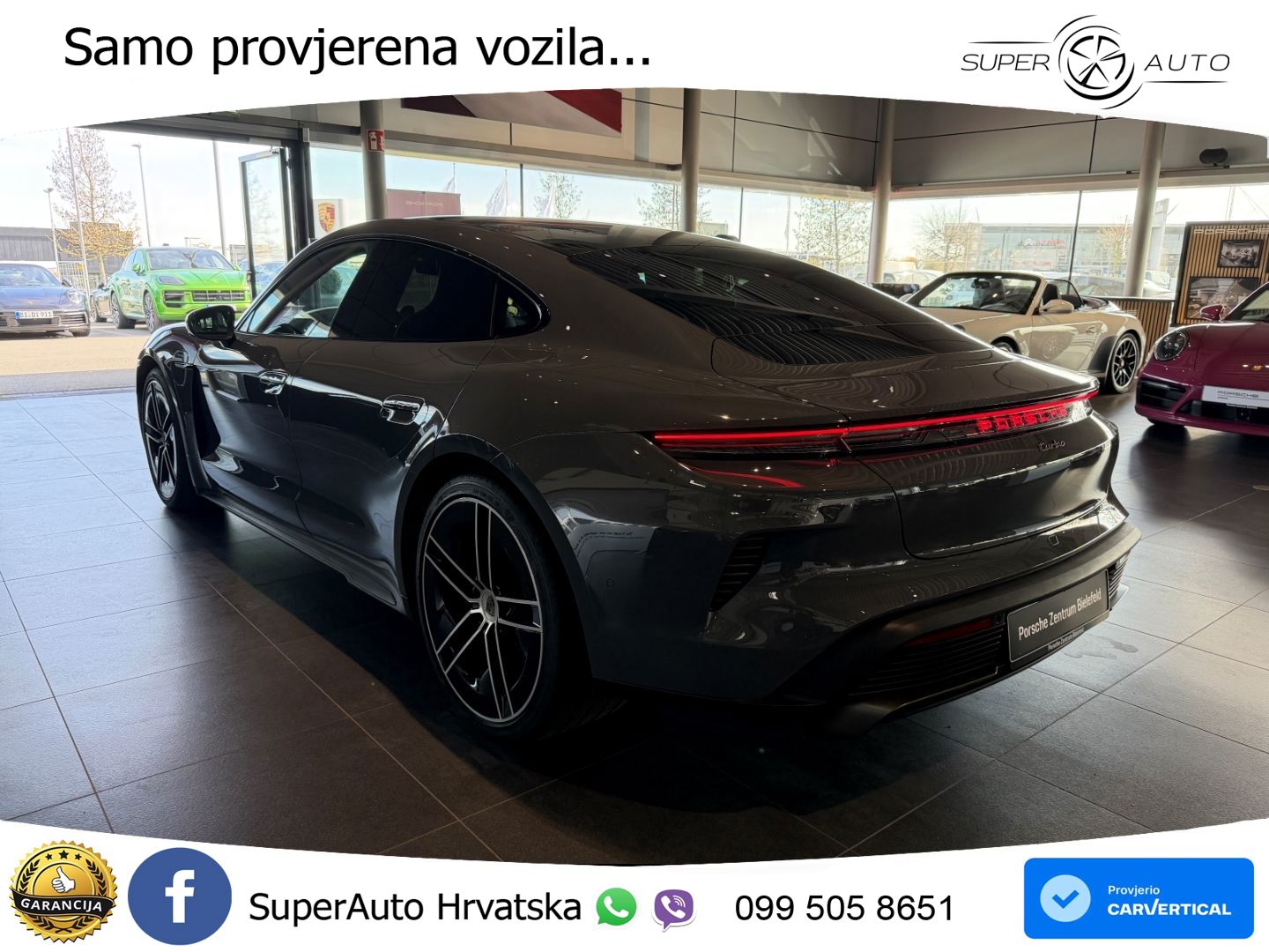 Porsche Taycan Turbo 105 kWh (884 KS)