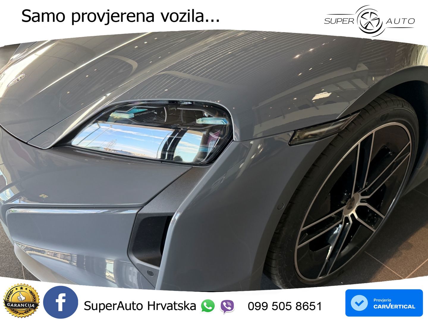 Porsche Taycan Turbo 105 kWh (884 KS)