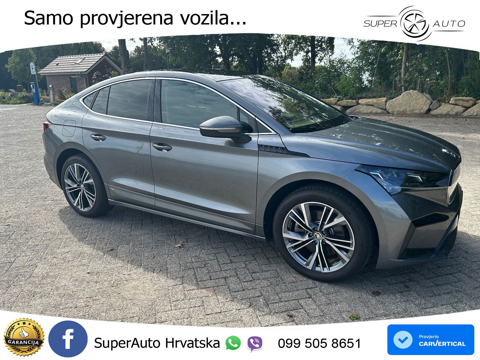 Škoda Enyaq Coupe iV 80 82 kWh (204 KS) LED+GR SJED+ACC