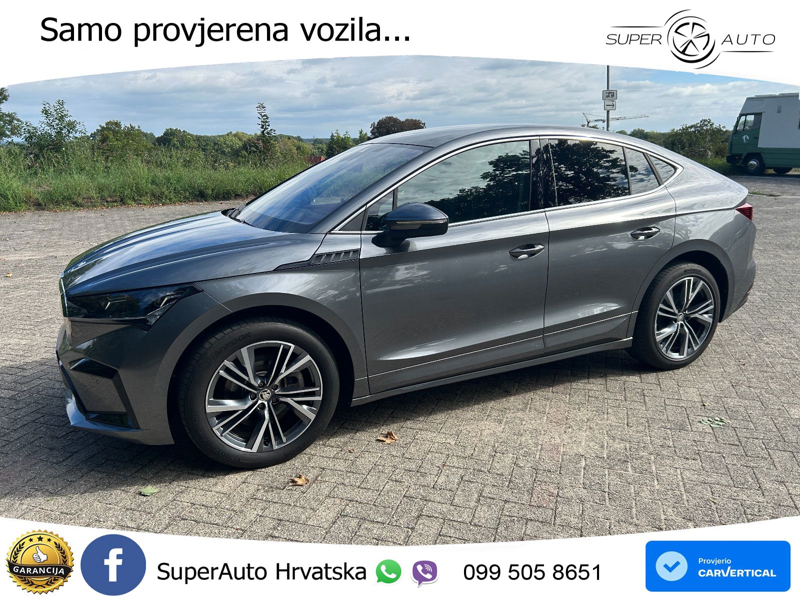 Škoda Enyaq Coupe iV 80 82 kWh (204 KS) LED+GR SJED+ACC