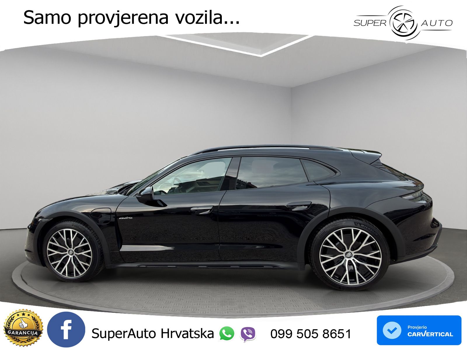 Porsche Taycan Cross Turismo 4 93.4 kWh (476 KS)