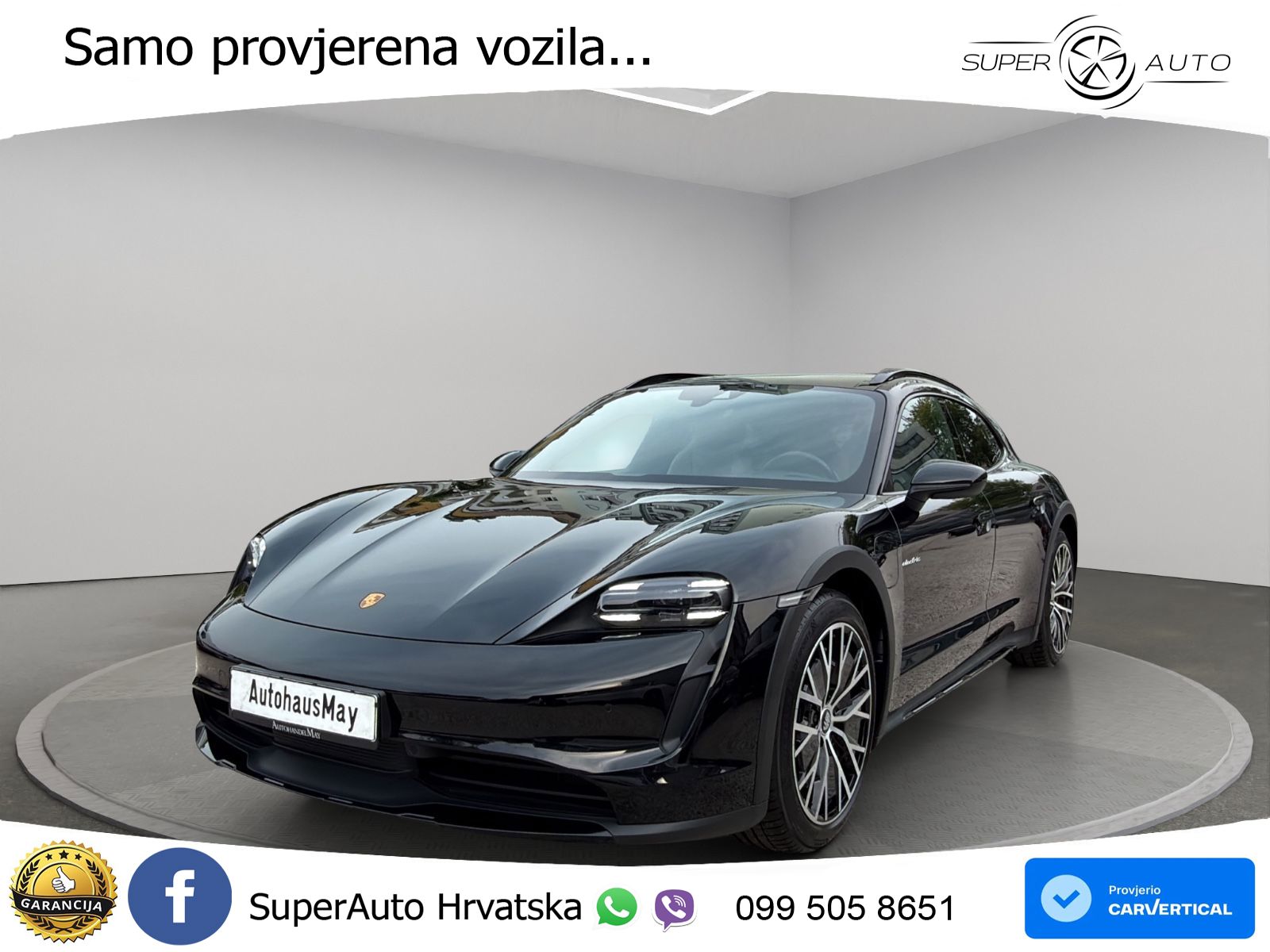 Porsche Taycan Cross Turismo 4 93.4 kWh (476 KS)