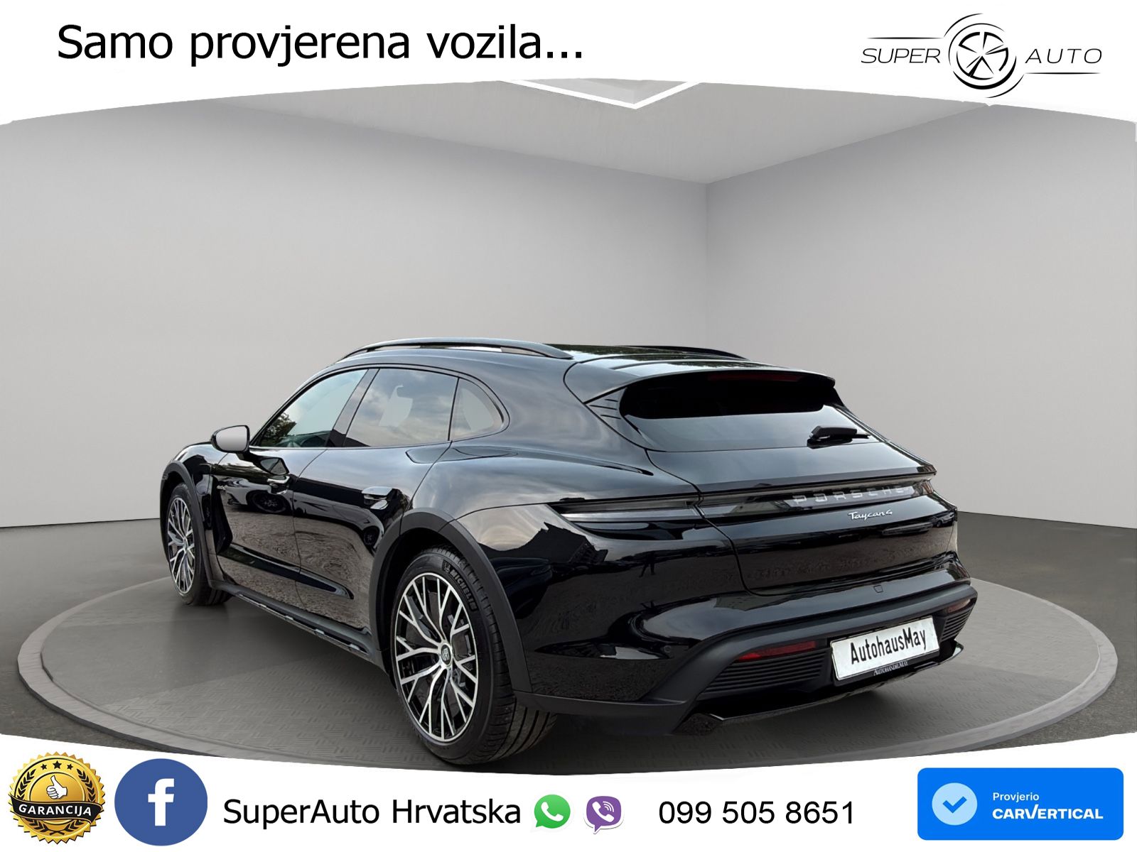 Porsche Taycan Cross Turismo 4 93.4 kWh (476 KS)