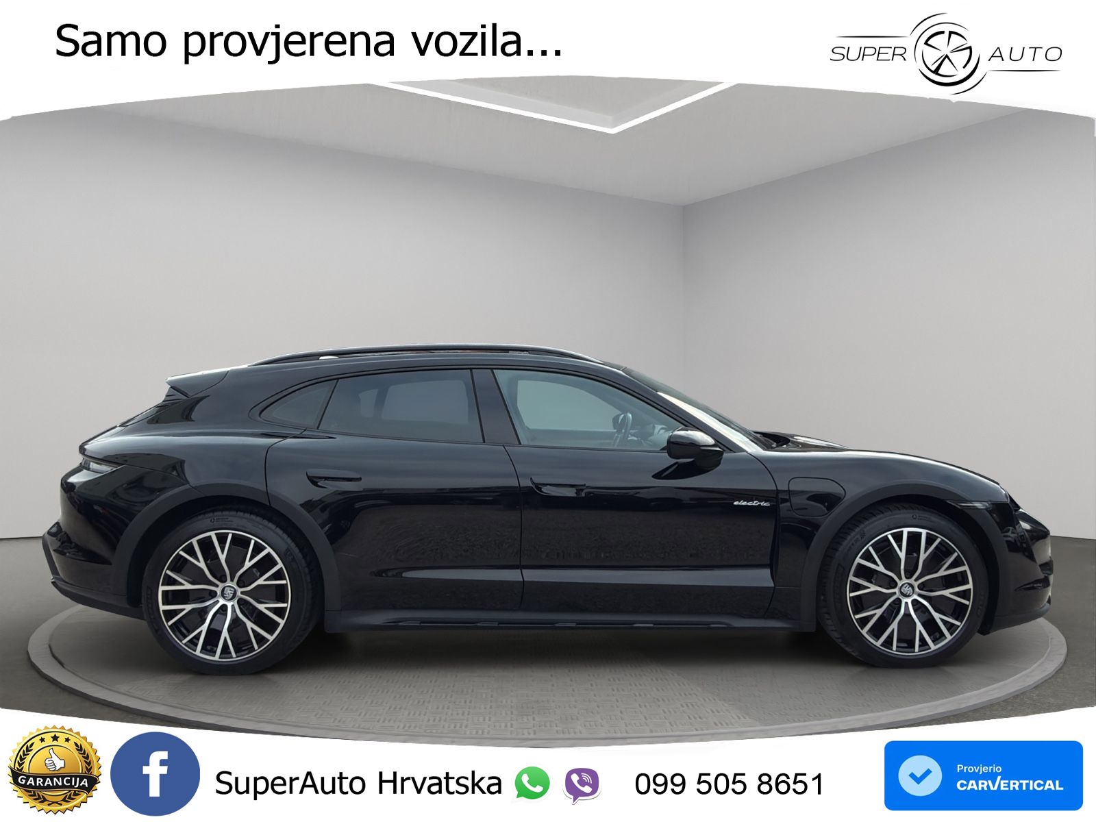 Porsche Taycan Cross Turismo 4 93.4 kWh (476 KS)
