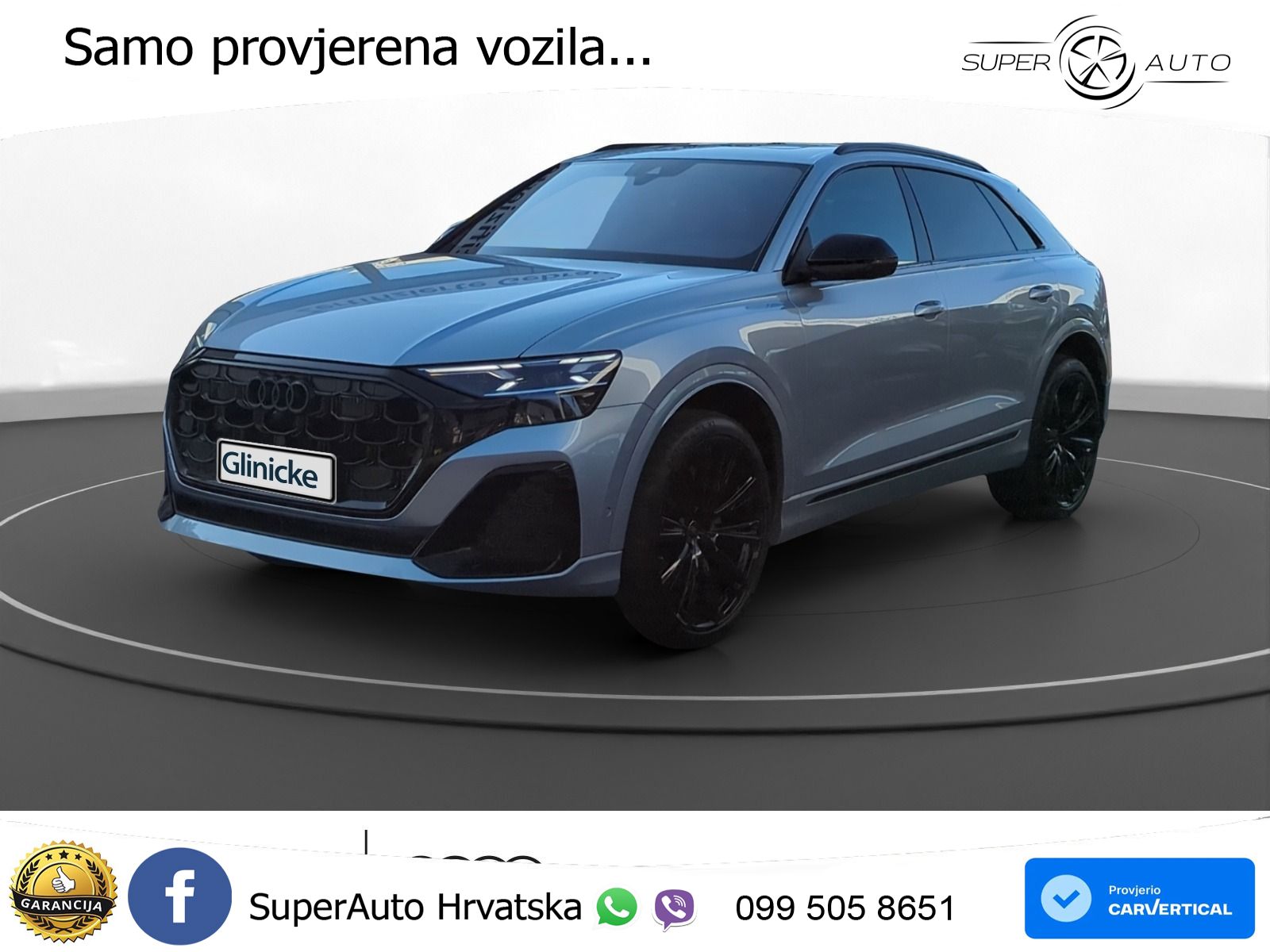 Audi Q8 50 TDI V6 (286 KS) quattro Tiptronic