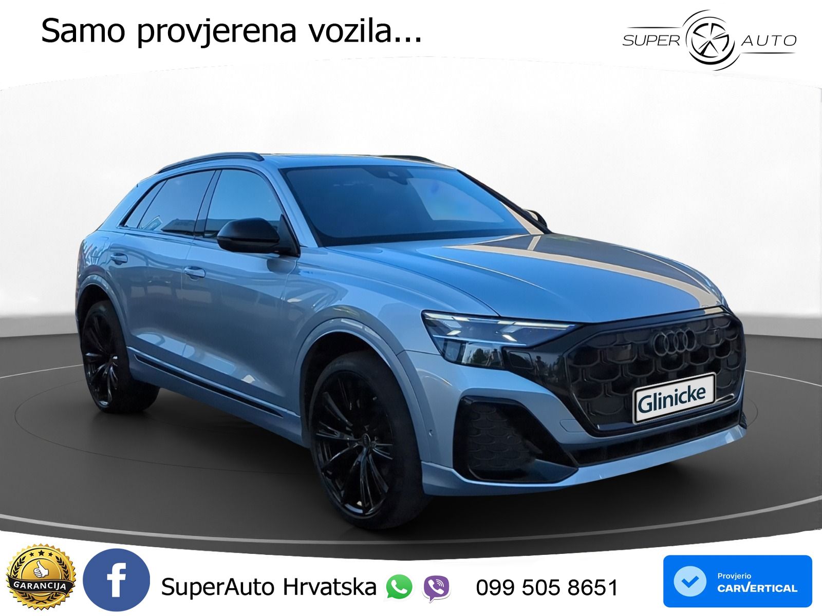 Audi Q8 50 TDI V6 (286 KS) quattro Tiptronic