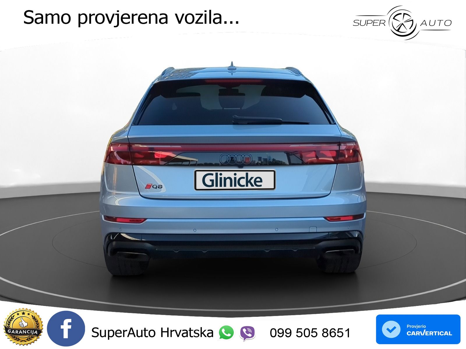Audi Q8 50 TDI V6 (286 KS) quattro Tiptronic