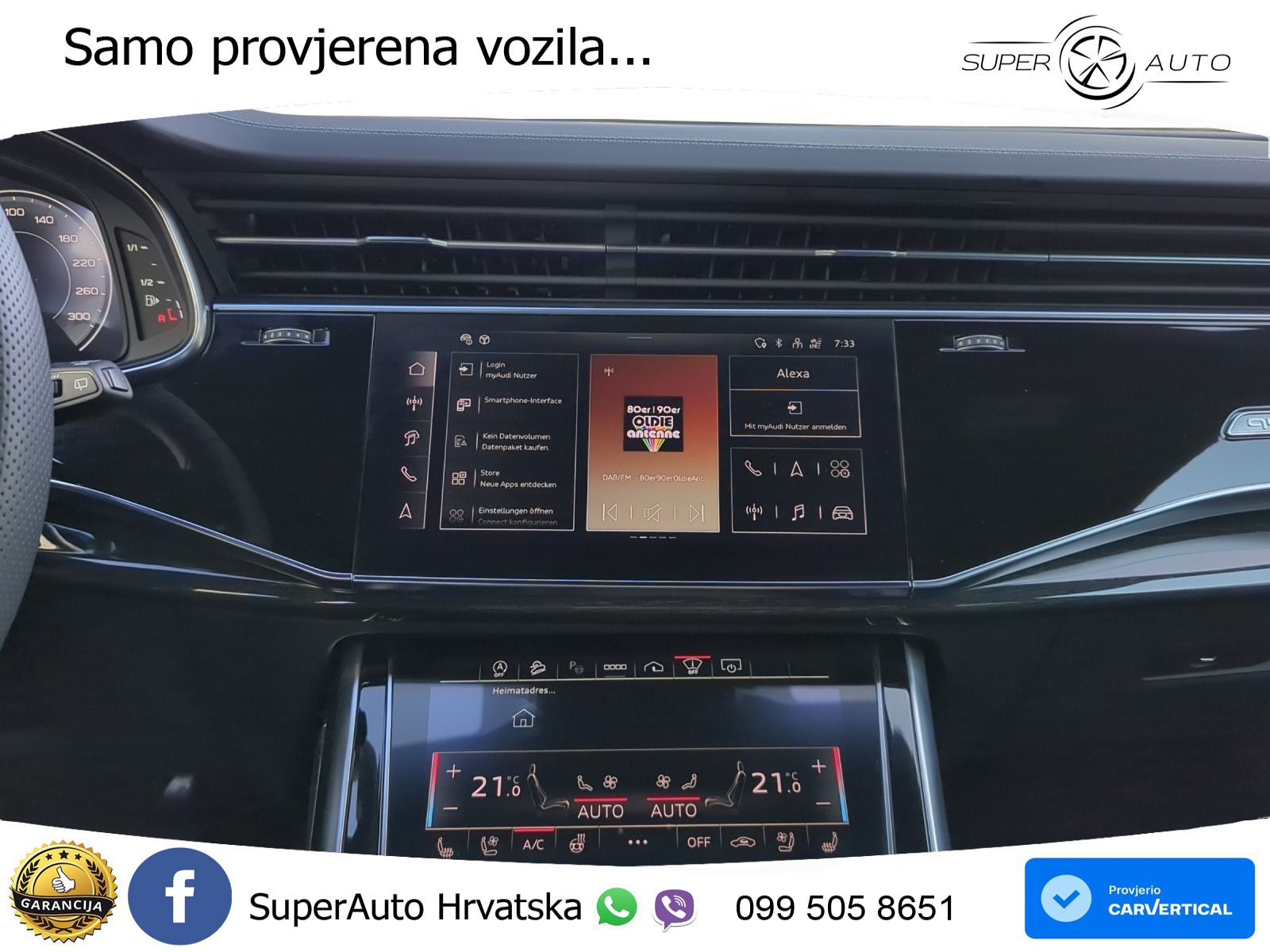 Audi Q8 50 TDI V6 (286 KS) quattro Tiptronic