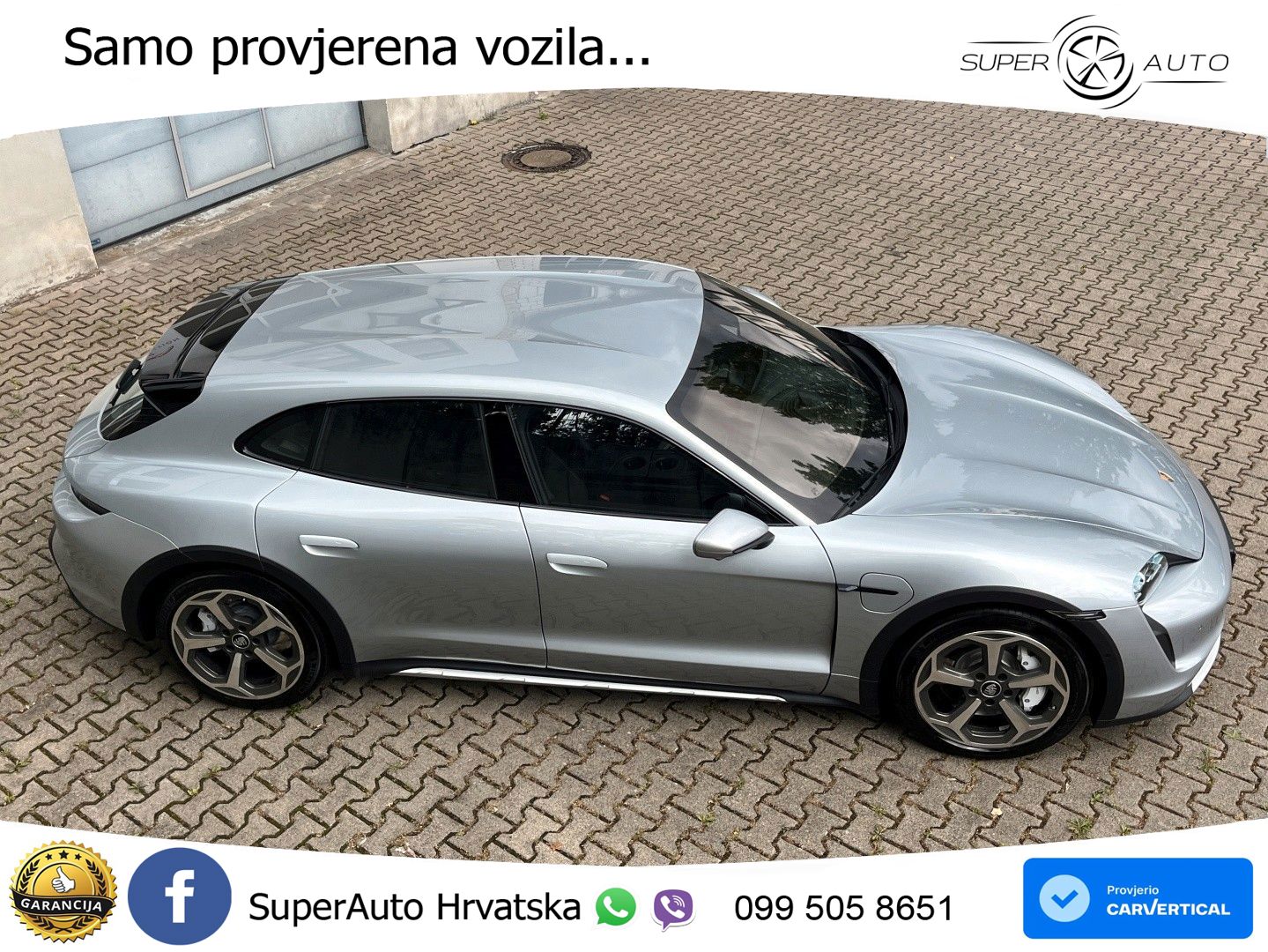Porsche Taycan Cross Turismo Turbo 93.4 kWh (680 KS)