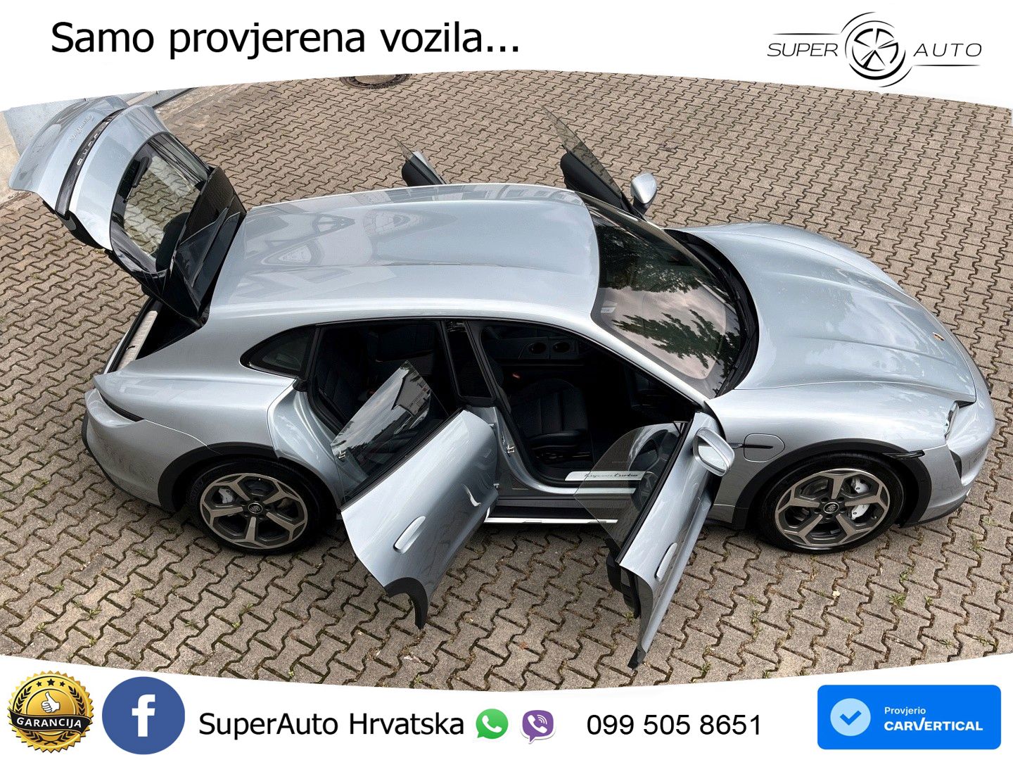 Porsche Taycan Cross Turismo Turbo 93.4 kWh (680 KS)