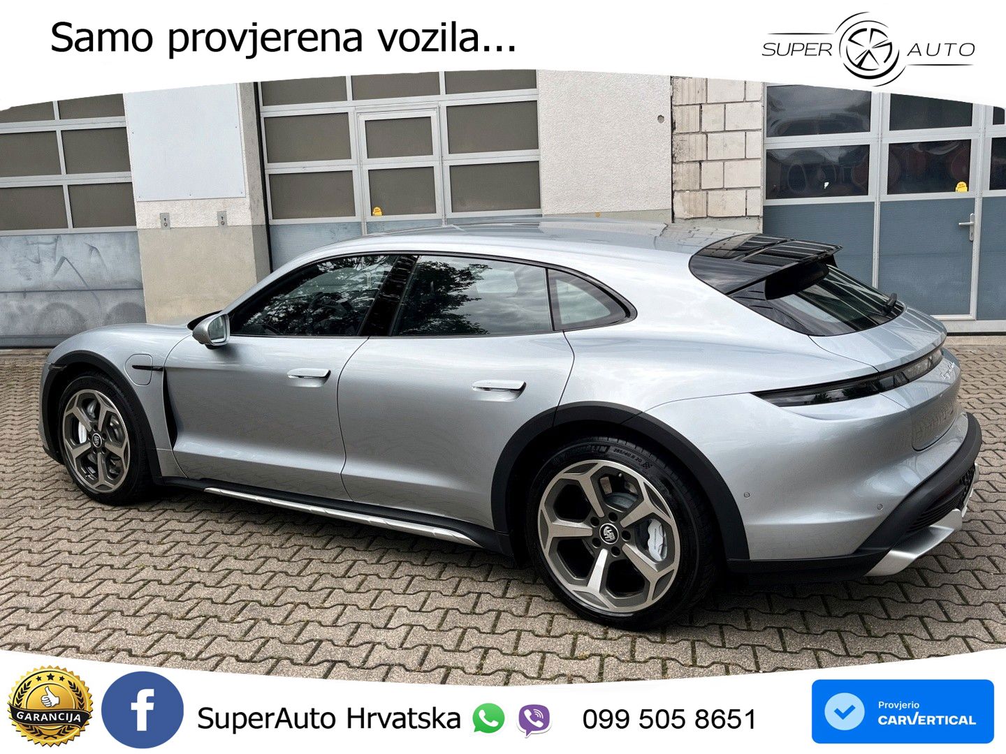Porsche Taycan Cross Turismo Turbo 93.4 kWh (680 KS)