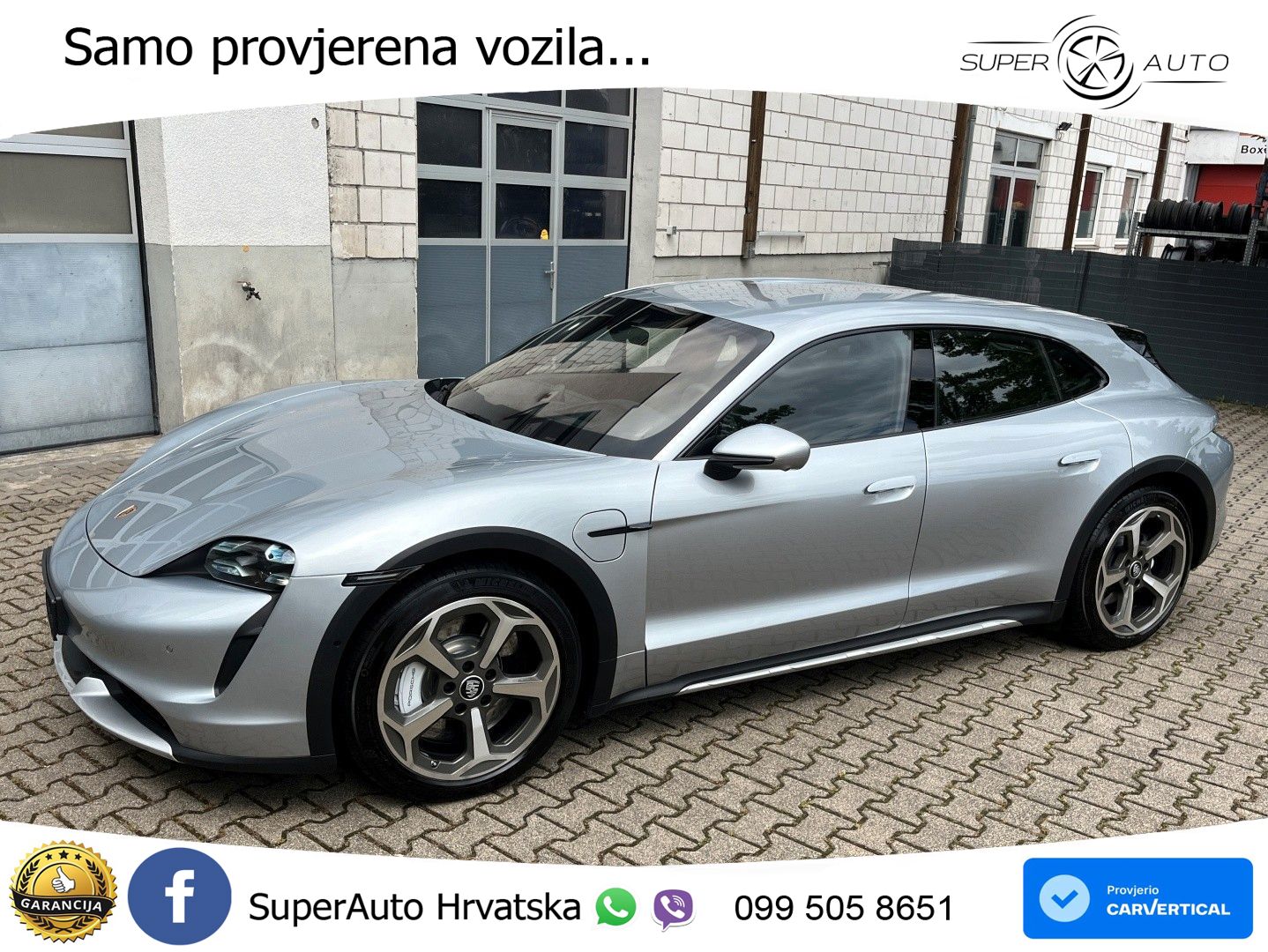 Porsche Taycan Cross Turismo Turbo 93.4 kWh (680 KS)