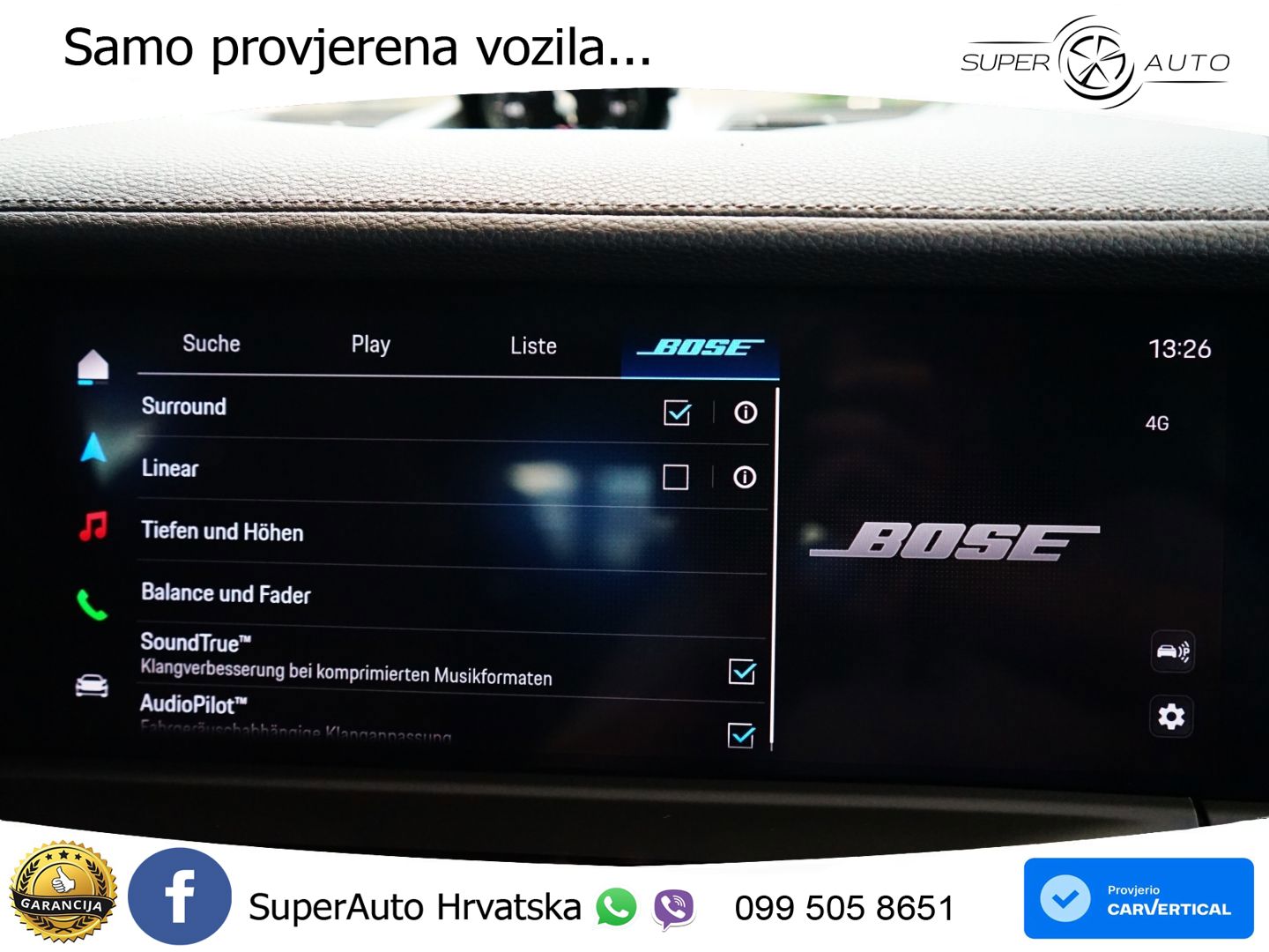 Porsche Panamera 4 2.9 V6 (470 KS) E-Hybrid PDK ACC+HEAD+4xGR SJED+360+PANO