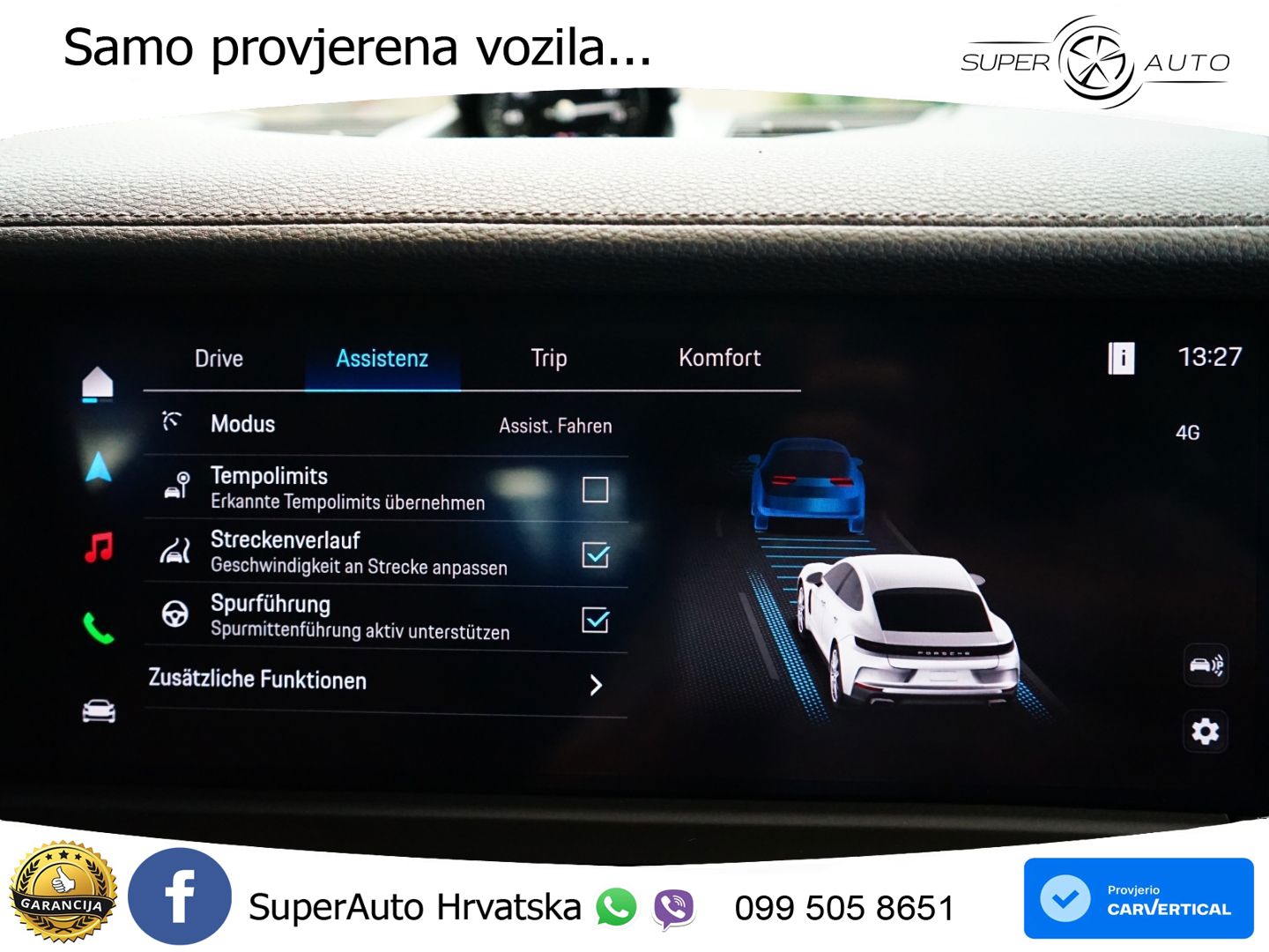 Porsche Panamera 4 2.9 V6 (470 KS) E-Hybrid PDK ACC+HEAD+4xGR SJED+360+PANO