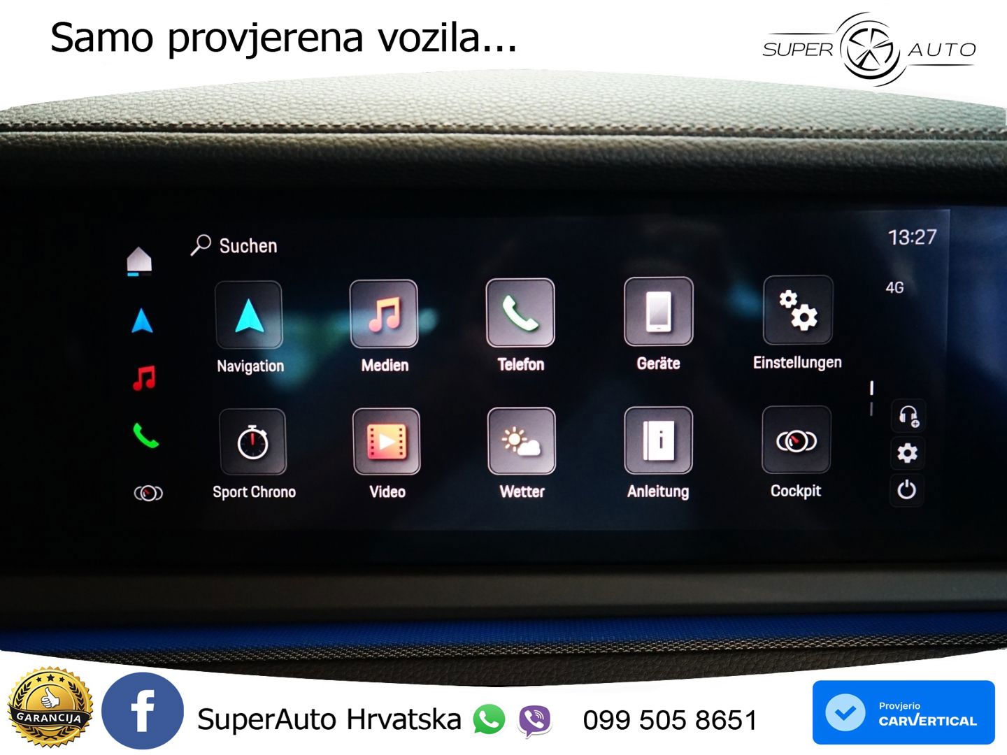 Porsche Panamera 4 2.9 V6 (470 KS) E-Hybrid PDK ACC+HEAD+4xGR SJED+360+PANO