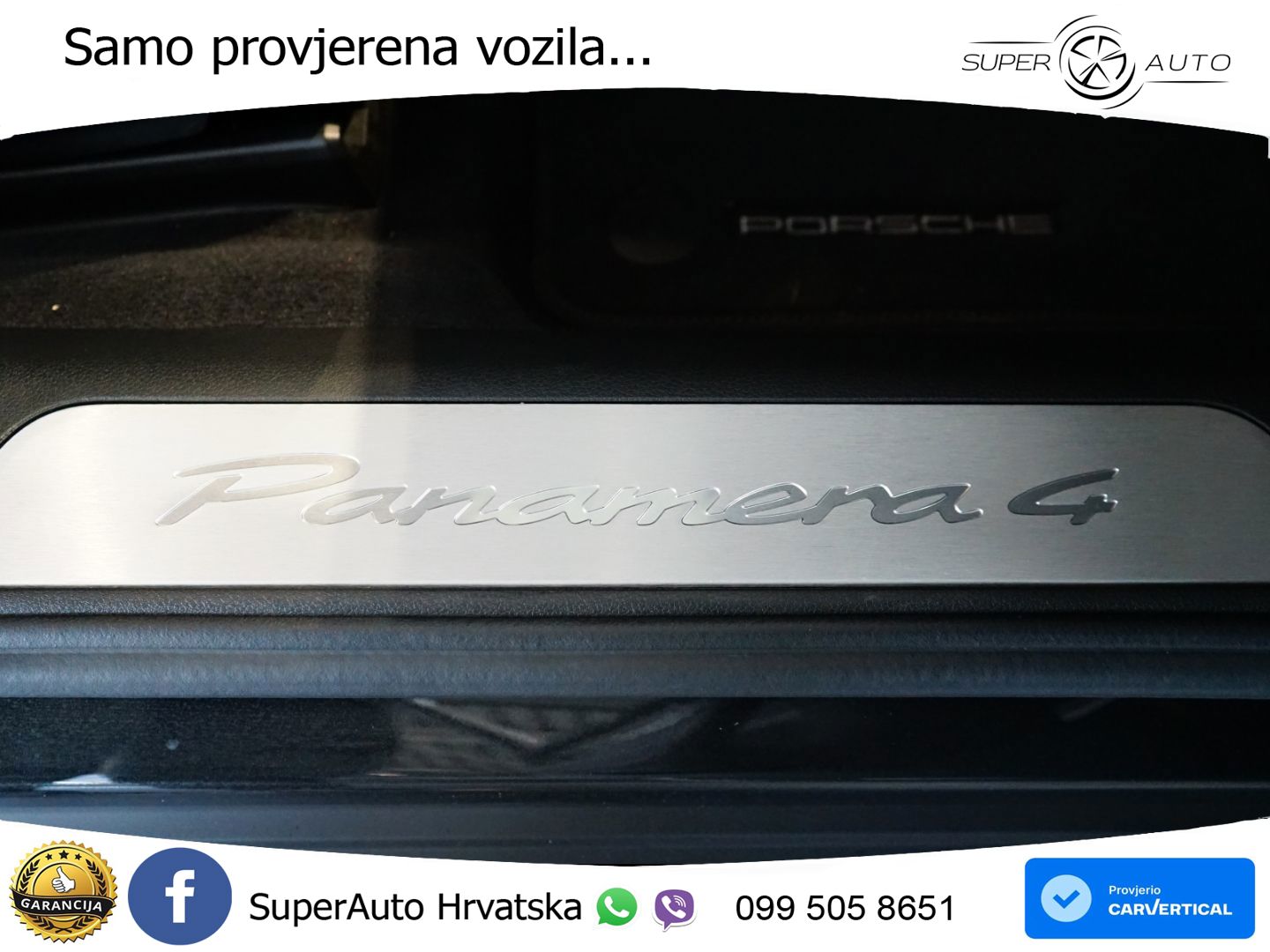 Porsche Panamera 4 2.9 V6 (470 KS) E-Hybrid PDK ACC+HEAD+4xGR SJED+360+PANO