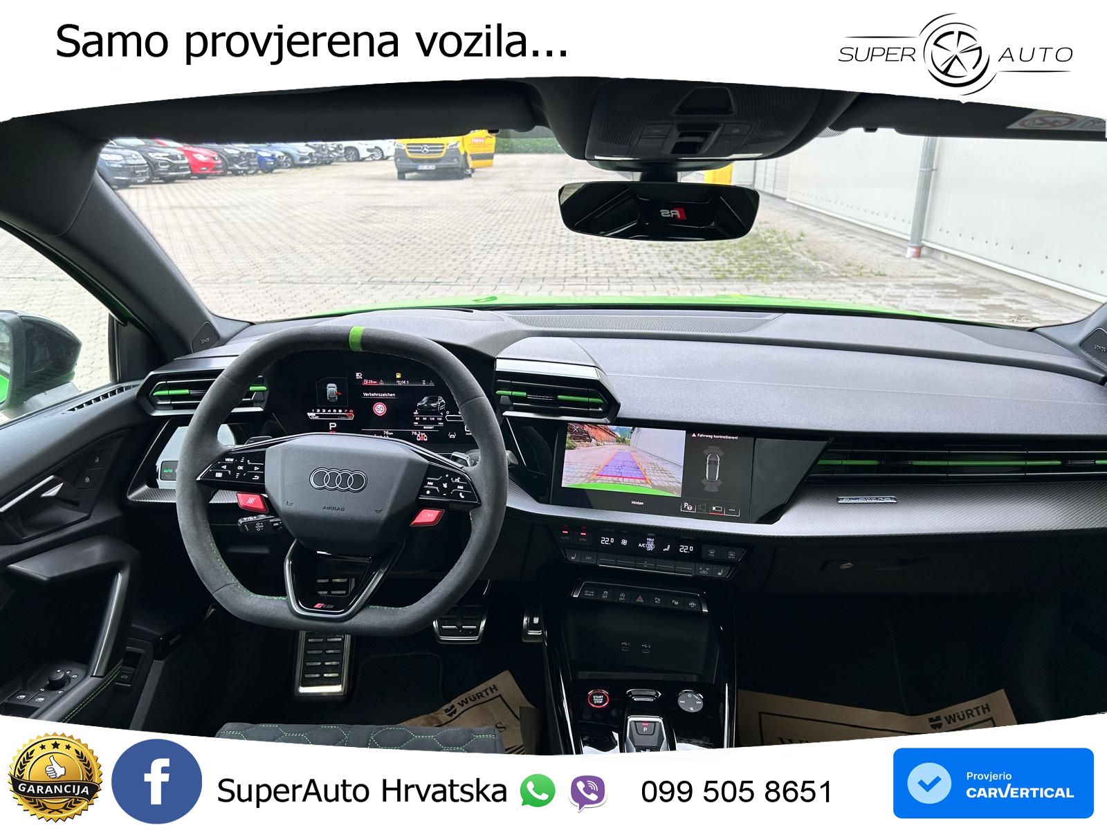 Audi RS3 Sportback 2.5 TFSI (400 KS) quattro S tronic LED+GR SJED+ACC