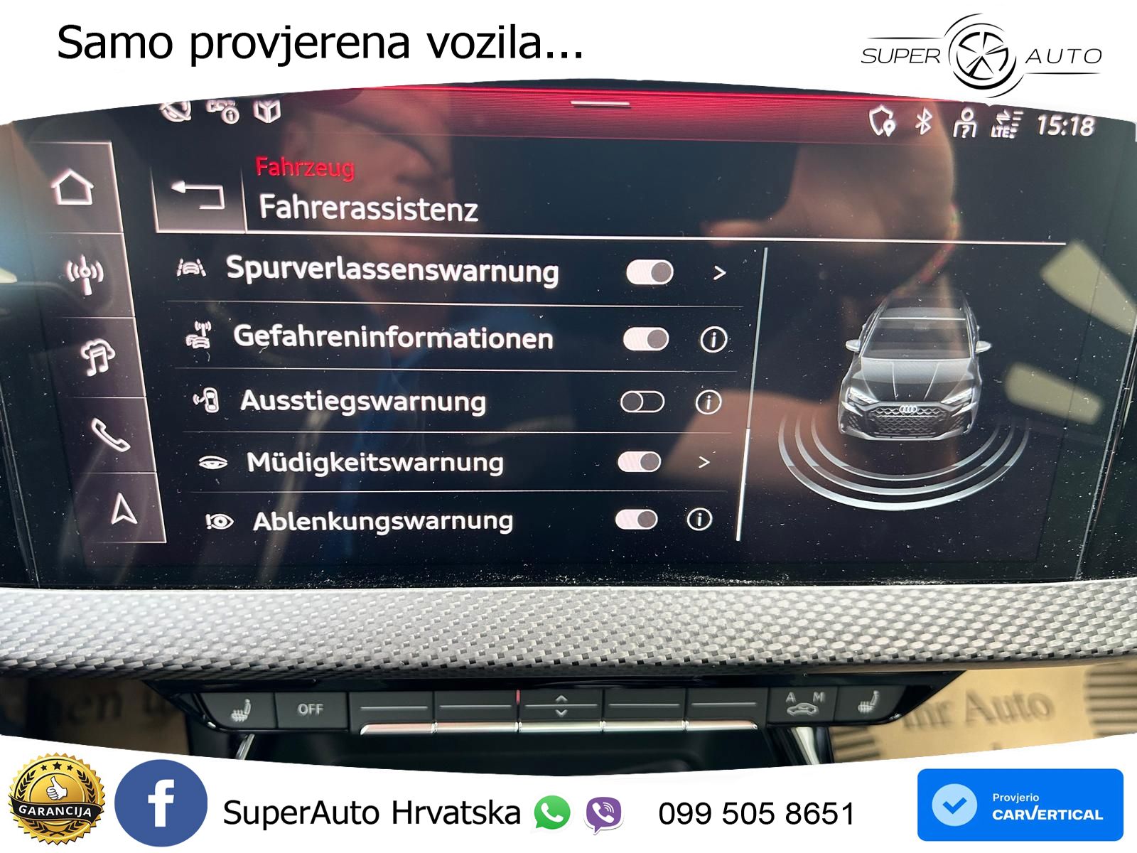 Audi RS3 Sportback 2.5 TFSI (400 KS) quattro S tronic LED+GR SJED+ACC