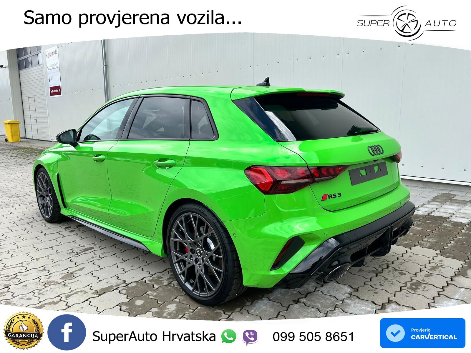 Audi RS3 Sportback 2.5 TFSI (400 KS) quattro S tronic LED+GR SJED+ACC